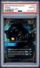 2025 RIFTBOUND: LEAGUE OF LEGENDS OGN-ORIGINS #121A TEEMO - STRATEGIST PSA 10