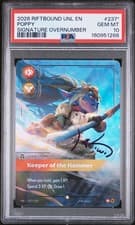 RIFTBOUND: LEAGUE OF LEGENDS UNL-UNLEASHED POPPY - KEEPER OF THE HAMMER PSA 10