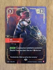 Vi Destructive - 036a/298 - Arcane Box Set - Riftbound - Origins