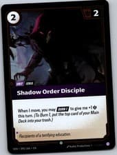 Shadow Order Disciple 095/166 Vendetta Riftbound C NM/M