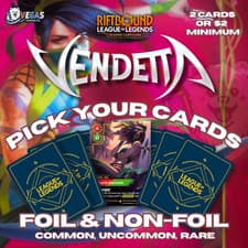 Riftbound Vendetta Foil & Non-Foil YOU PICK Bundle & Save - $2 or 2 Card Minimum