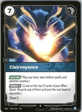 CLAIRVOYANCE 056/166 RIFTBOUND NM/M