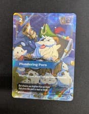 Plundering Poro Overnumbered - English Riftbound Unleashed 222/219 - NM