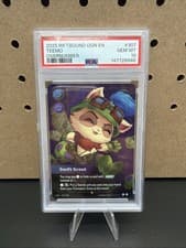 2025 RIFTBOUND ORIGIN EN TEEMO SWIFT SCOUT OVERNUMBER #307 PSA 10