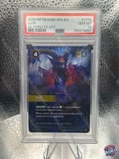 Azir - Sovereign (Alternate Art) (177a/221) Spiritforged Riftbound Card PSA 10