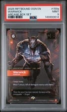 2025 RIFTBOUND: OGN-ORIGINS #159a/298 WARWICK ARCANE BOX SET PSA 9 MT
