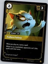 Fallen Feline 132/166 Foil Vendetta Riftbound R NM/M