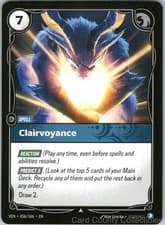 CLAIRVOYANCE 056/166 RIFTBOUND NM/M
