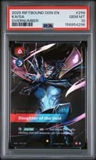 2025 RIFTBOUND OGN EN KAI'SA - DAUGHTER OF THE VOID OVERNUMBER PSA 10