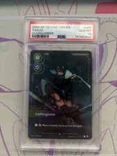 2025 RIFTBOUND LEAGUE OF LEGENDS #305 Yasuo OVERNUMBERED PSA 10