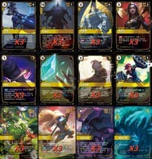 Riftbound TCG Unleashed Order Collection 3 of each Rare&Showcase&Epic Optional