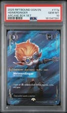 2025 Riftbound OGN EN Arcane Box Set Promo Heimerdinger #111a Gem Mint PSA 10