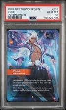 YONE OVERNUMBER 2026 RIFTBOUND: LEAGUE OF LEGENDS SFD-SPIRITFORGED #233 PSA 10