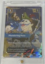 Riftbound Unleashed Plundering Poro Overnumbered 222/219 English