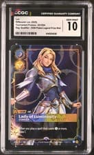 CGC 10 Lux Lady of Luminosity 021/024 PROMO Riftbound LoL Nexus Night NOT METAL