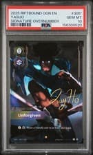 2025 RIFTBOUND: LEAGUE OF LEGENDS OGN-ORIGINS #305* YASUO - UNFORGIVEN PSA 10