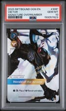 RIFTBOUND: LEAGUE OF LEGENDS OGN-ORIGINS VIKTOR - HERALD OF THE ARCANE PSA 10