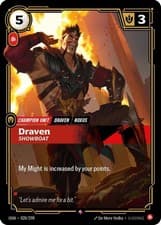 Riftbound Draven (28/353) Origins LP FOIL