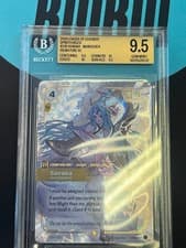 Soraka, Wanderer Signed Showcase 239/221 Riftbound BGS Beckett 9.5 Graded