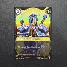 Decree of Unity 131/166 Rare Riftbound Vendetta NM/M
