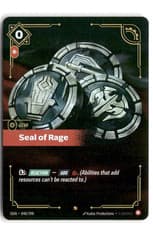 Seal of Rage 040/298 FOIL Origins Riftbound