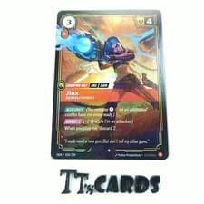 Jinx Demolitionist 030/298 Rare FOIL - Riftbound TCG Origins OGN English