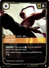 Lee Sin Centered NM/M R 151/298 Origins Riftbound