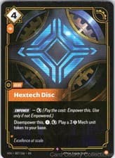 HEXTECH DISC 087/166 RIFTBOUND FOIL NM/M