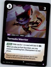 Tornado Warrior 099/166 Vendetta Riftbound C NM/M
