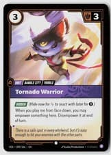 Tornado Warrior 099/166 Vendetta Riftbound NM/M