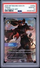 2025 RIFTBOUND: LEAGUE OF LEGENDS OGN-ORIGINS #205A YASUO - WINDRIDER PSA 10