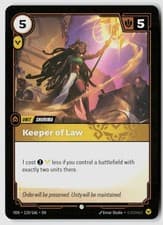 Keeper of Law 119/166 Vendetta Riftbound NM/M