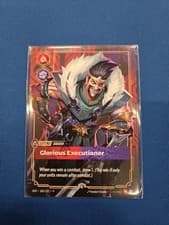 Riftbound METAL Card – Draven Glorious Executioner Bologna Prize Wall Exclusive