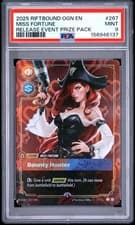 2025 RIFTBOUND: LEAGUE OF LEGENDS OGN-ORIGINS MISS FORTUNE - BOUNTY HUNTER PSA 9