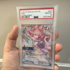 PSA 10 Riftbound Ahri Inquisitive Overnumbered Spiritforged SFD 227/221