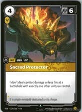 SACRED PROTECTOR 129/166 RIFTBOUND NM/M
