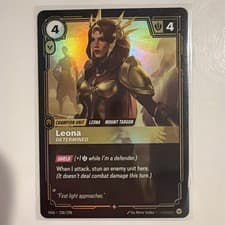 Riftbound Leona - Determined Rare Origins 238/298 NM