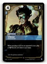 Riftbound TCG Viktor - Innovator 117/298 (Rare) - Origins