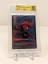 BGS 10 BECKETT Riftbound Spiritforged Draven Glorious Executioner #242 ON Foil