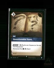 QUESTIONABLE TOME 054/166 C RIFTBOUND NM/M