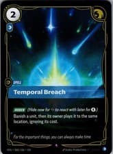 Riftbound Temporal Breach Vendetta 066/166 Foil Rare NM
