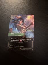 Riftbound Lillia Protector of Dreams Champion Skirmish Promo Foil UNL 058/219