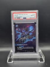 Ezreal Prodigal Explorer Riftbound Overnumbered Spiritforged PSA 10 248/221