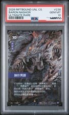 PSA 10 2026 RIFTBOUND: LEAGUE OF LEGENDS UNL-ULTIMATE RARE #238 BARON NASHOR