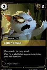 Riftbound Fallen Feline 132/166 Vendetta Foil NM