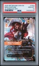 PSA 10 - Miss Fortune 162a/298 Alternate Art Riftbound League of Legends English