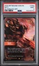 Sett - Brawler 164A Alternate Art Riftbound PSA 9