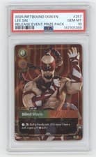 2025 RIFTBOUND: LEAGUE OF LEGENDS OGN-RELEASE EVENT PRIZE PACK LEE SIN PSA 10