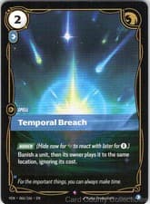 TEMPORAL BREACH 066/166 RIFTBOUND FOIL NM/M