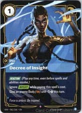 DECREE OF INSIGHT 061/166 RIFTBOUND FOIL NM/M